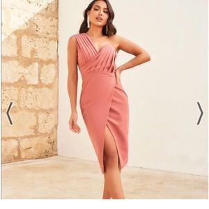 Lavish Alice dusty rose dress